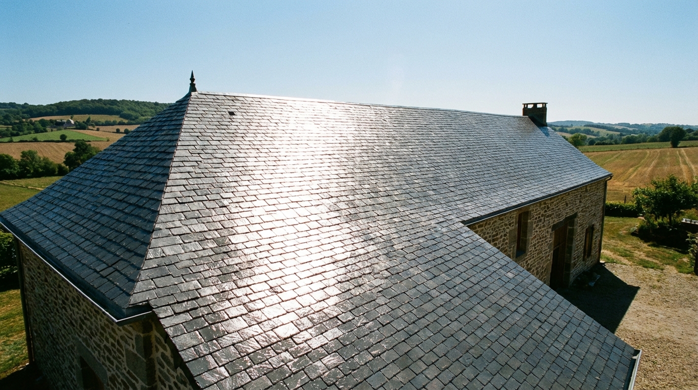 Traitement anti mousse toiture ecologique – Maniaque