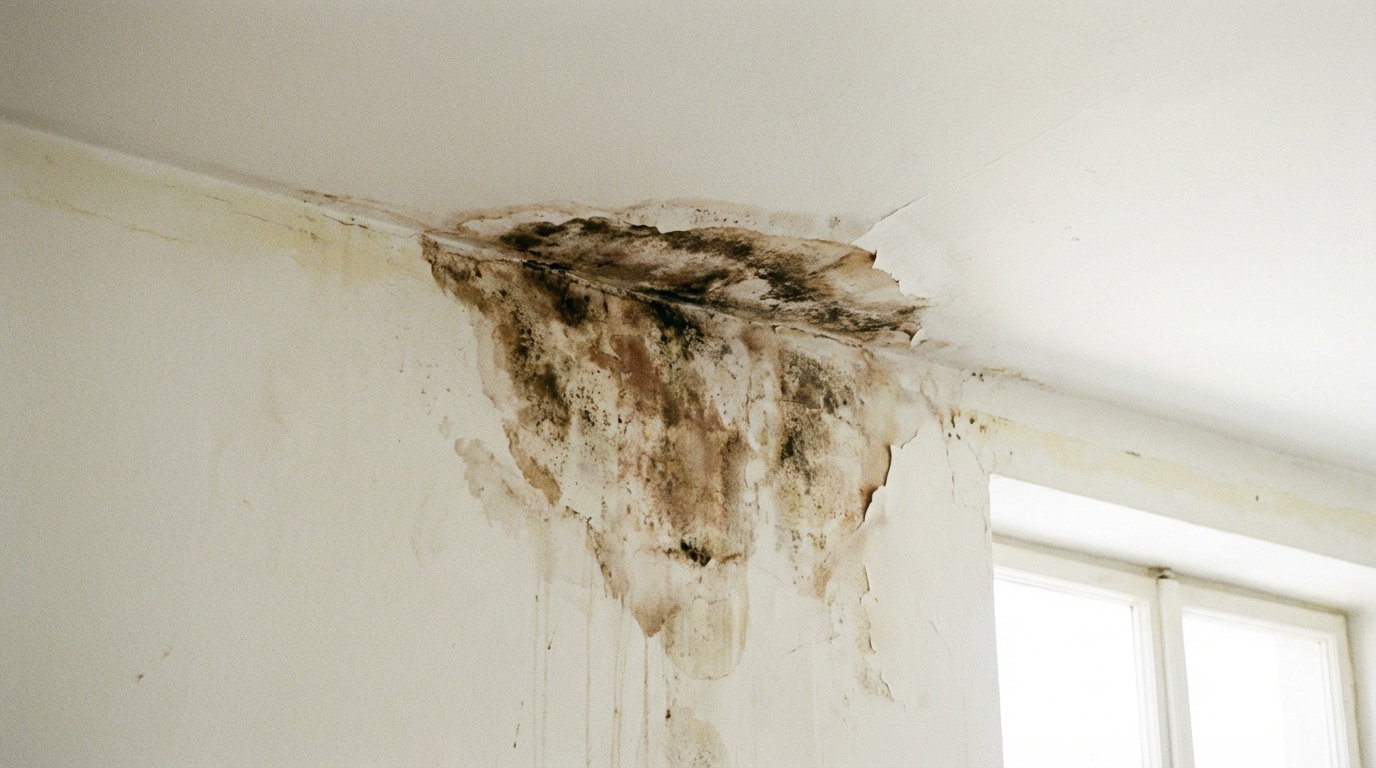 Mur humide apres pluie – TECHNIDRY