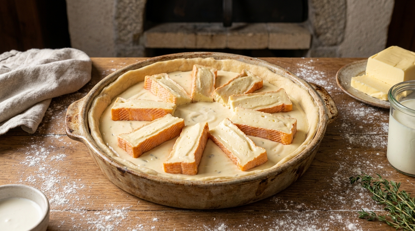 Recette tarte maroilles – Very Gourmand - Epicerie Française