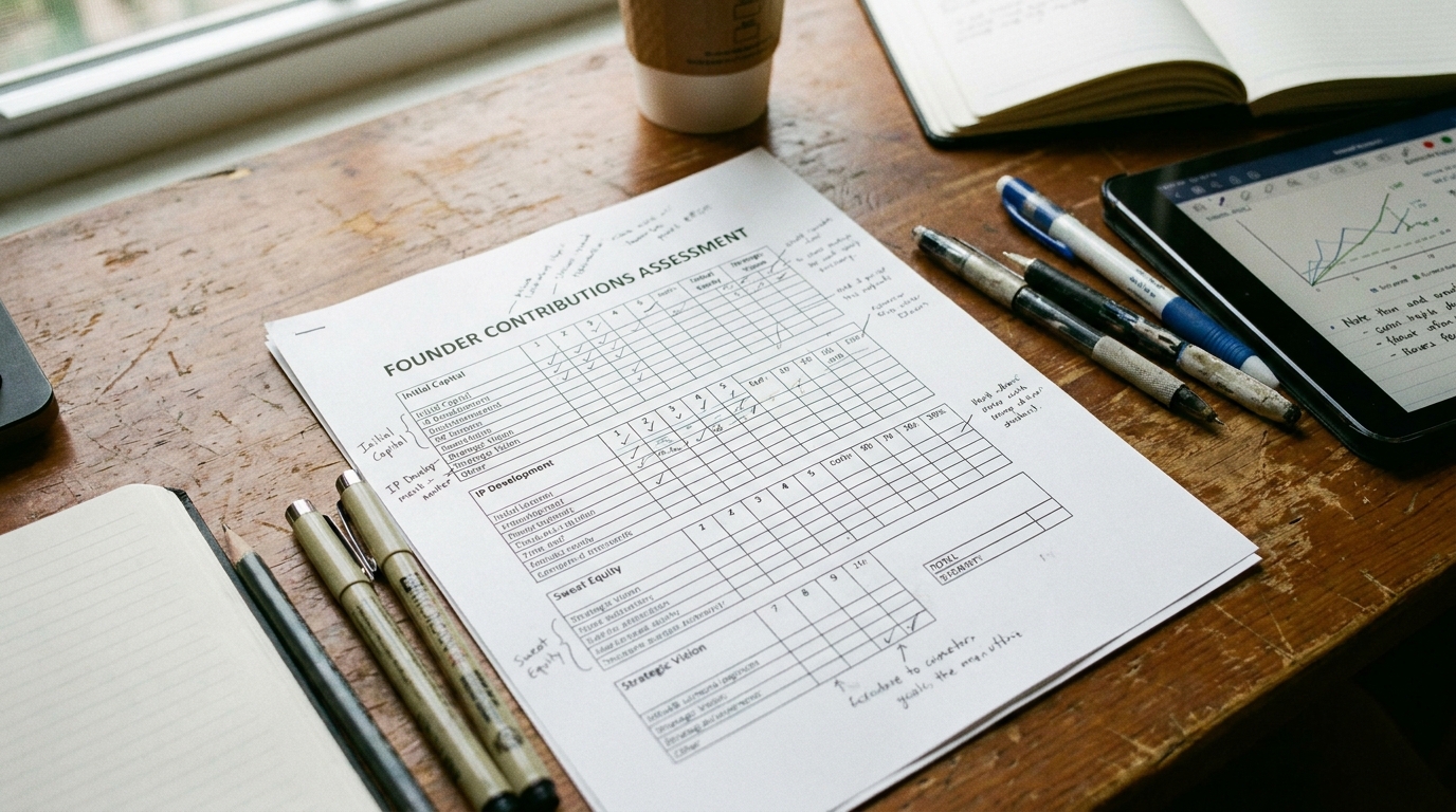 Repartir capital cofondateurs – cofondateurauchomage