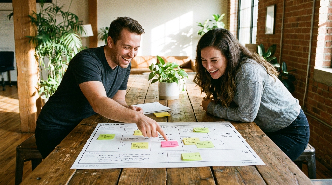 Business plan startup lean canvas – cofondateurauchomage