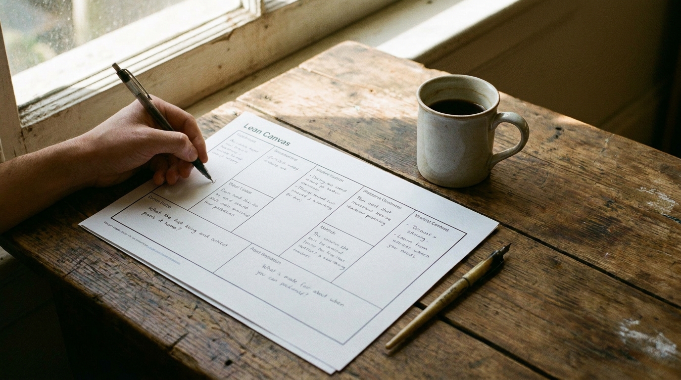 Business plan startup lean canvas – cofondateurauchomage